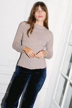 Top Mimosa beige via avani apparel