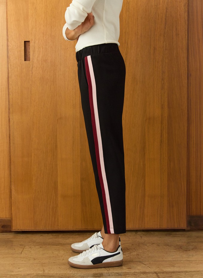 Jay Side Stripe Tapered Trousers from Baukjen