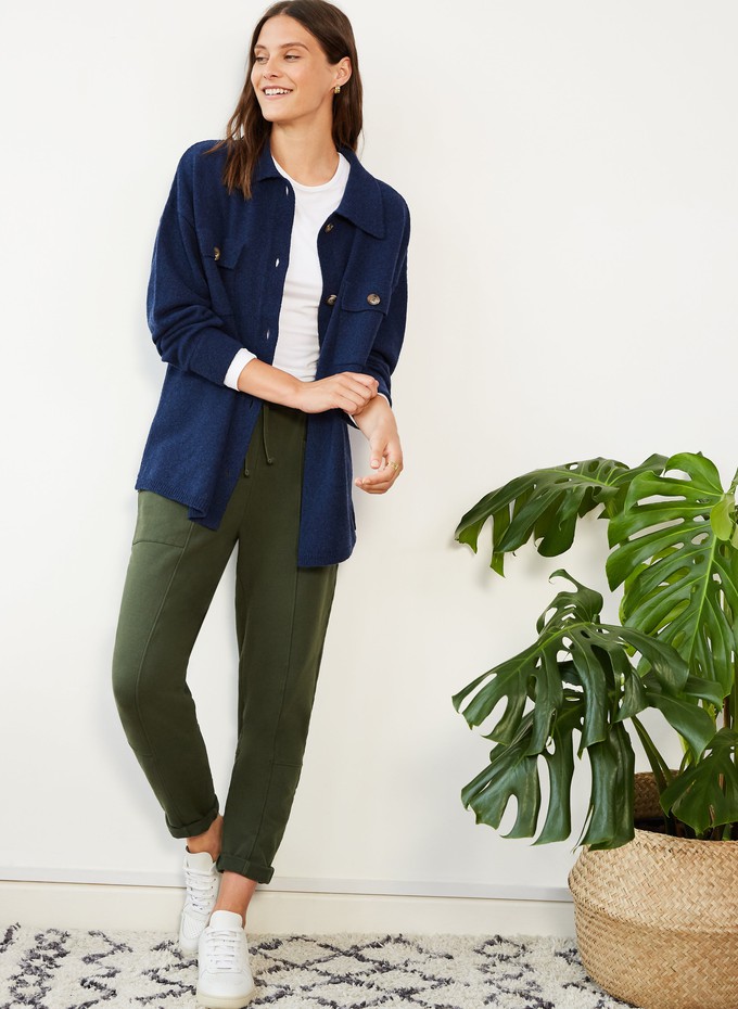 Gabby Lambswool Shacket from Baukjen
