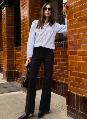 Debbie Organic Cotton Stripe Blouse from Baukjen