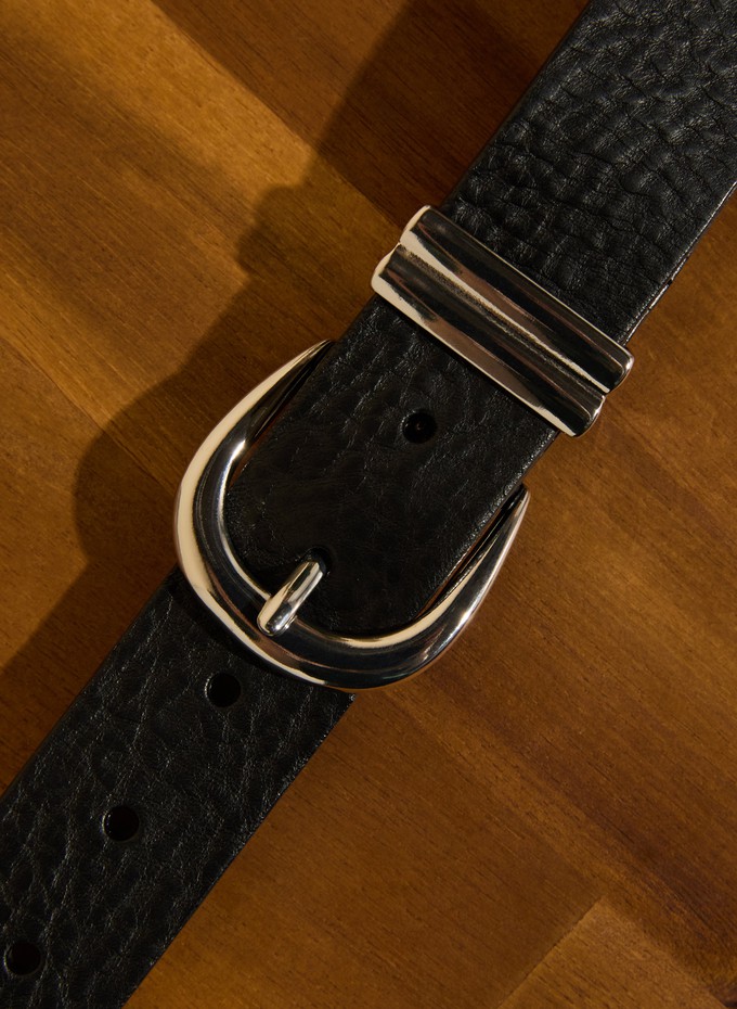 Baukjen Signature Textured Belt - Silver from Baukjen