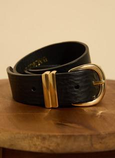 Baukjen Signature Textured Belt - Gold via Baukjen