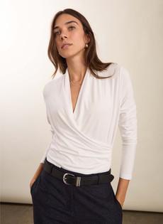 Gylda Wrap Top via Baukjen