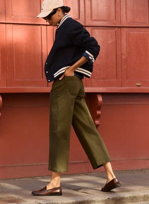 Terri Wool Blend Bomber Jacket from Baukjen