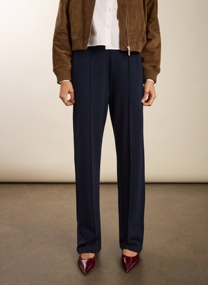 Marian Ponte Wide Leg Trousers from Baukjen