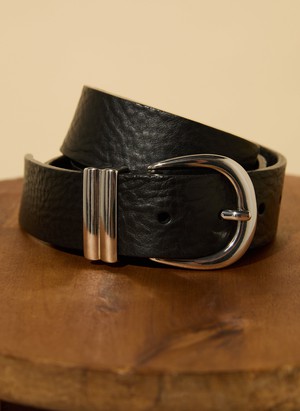 Baukjen Signature Textured Belt - Silver from Baukjen