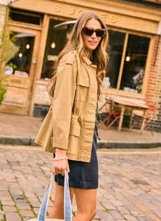 Mattie Organic Cotton Cargo Jacket via Baukjen