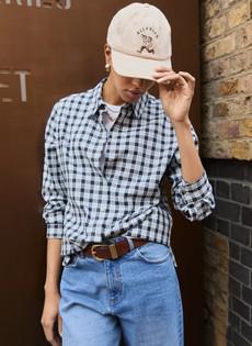 Graca Organic Cotton Check Shirt via Baukjen
