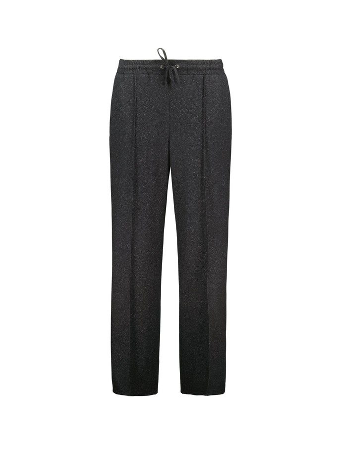 Petite Fera Wool Blend Wide Leg Trousers from Baukjen