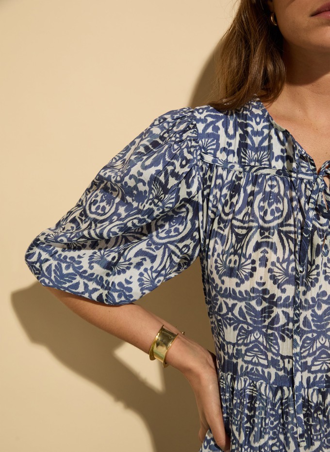 Mathilda Organic Cotton Kaftan Dress from Baukjen