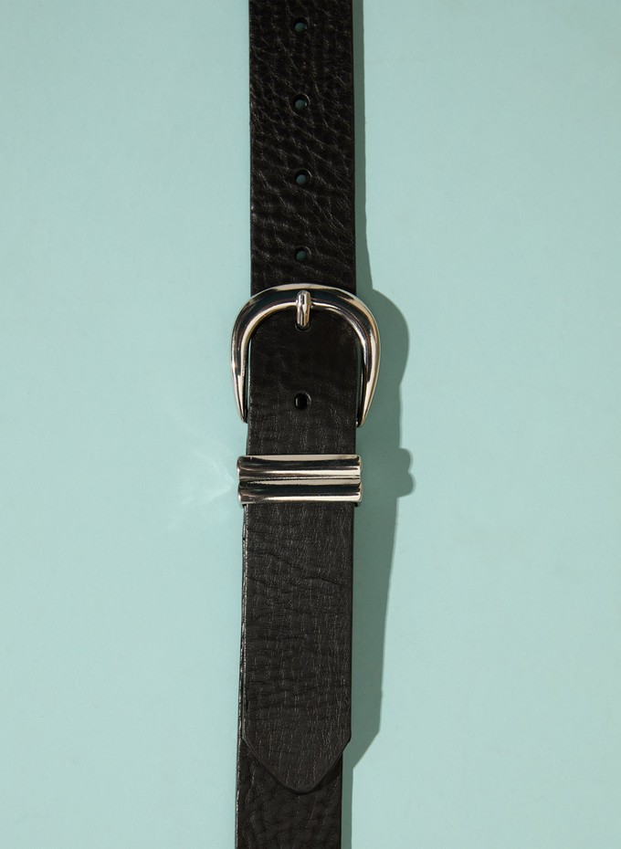 Baukjen Signature Textured Belt - Silver from Baukjen