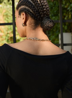 Luzia Deep V-Neck Top from Baukjen