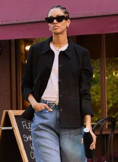 Raphaelle Organic Cotton Jacket via Baukjen