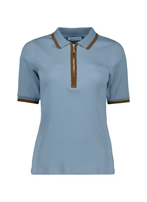 Naomi Organic Rib Zip Collar Top from Baukjen