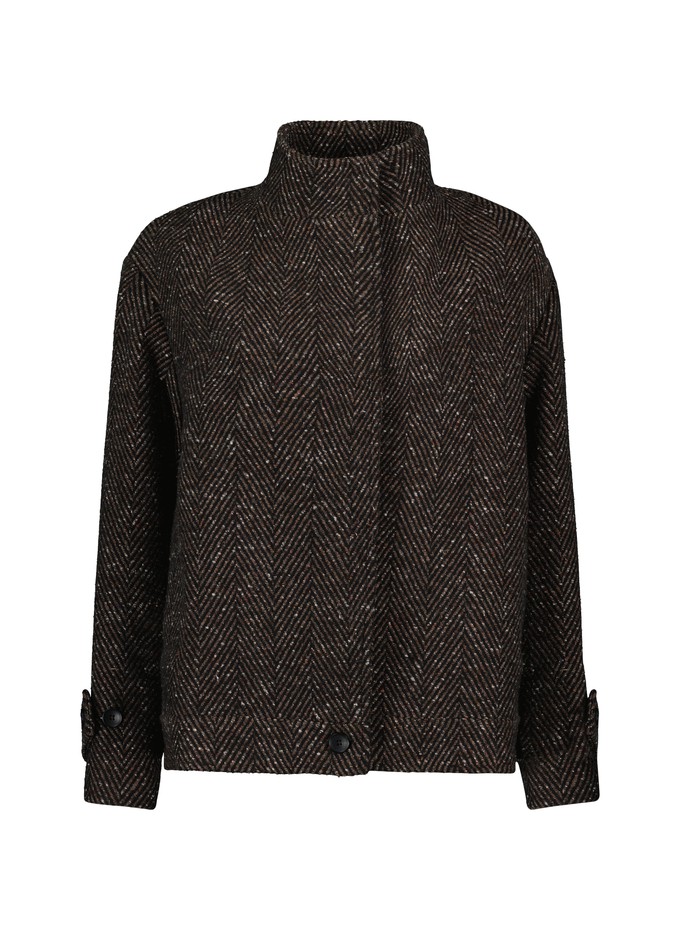 Janine Wool Blend Short Coat from Baukjen