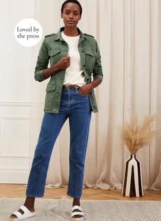 The Organic Girlfriend Jean via Baukjen