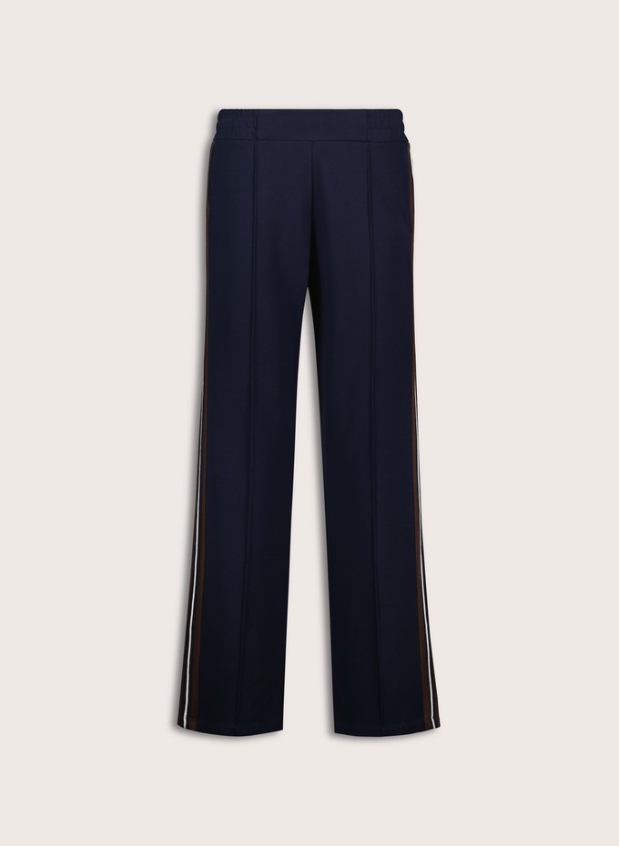 Marjorie Side Stripe Ponte Trousers from Baukjen