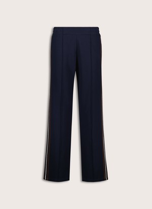 Marjorie Side Stripe Ponte Trousers from Baukjen