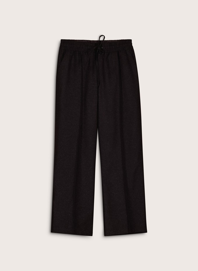 Fera Wool Blend Wide Leg Trousers from Baukjen