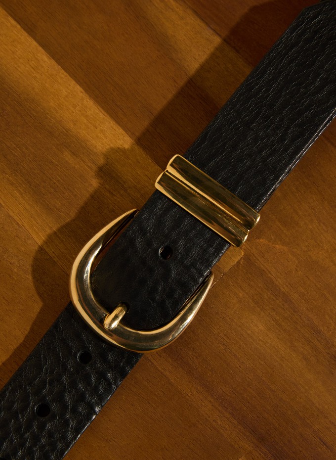 Baukjen Signature Textured Belt - Gold from Baukjen