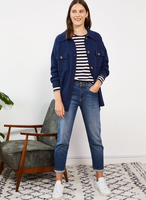 Gabby Lambswool Shacket from Baukjen