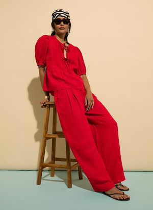 Melissa Linen Trousers from Baukjen