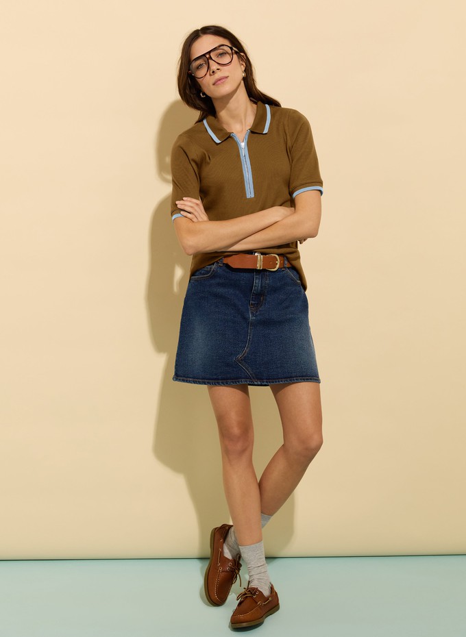 Carlitta Organic Cotton Skirt from Baukjen