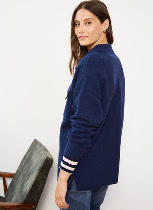 Gabby Lambswool Shacket from Baukjen