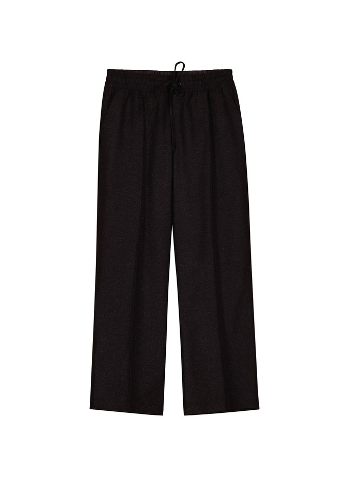 Petite Fera Wool Blend Wide Leg Trousers from Baukjen