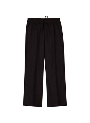 Petite Fera Wool Blend Wide Leg Trousers from Baukjen