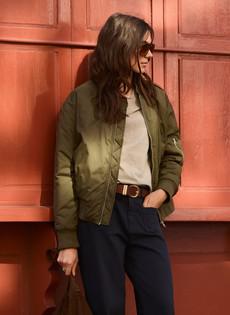 Tegan Bomber Jacket via Baukjen