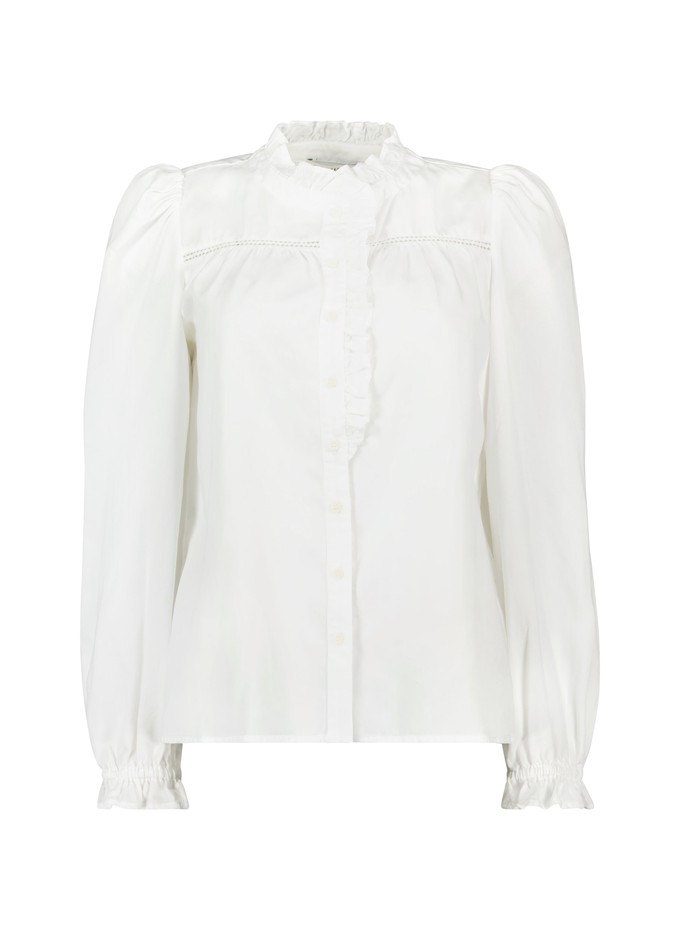 Estela Broderie Detail Blouse from Baukjen