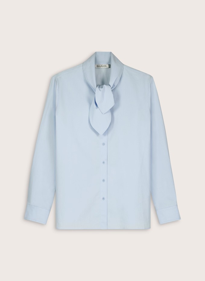 Kai Organic Cotton Tie Neck Shirt from Baukjen