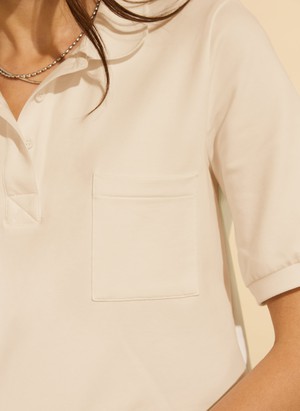 Cassidy Organic Cotton Polo Tee from Baukjen