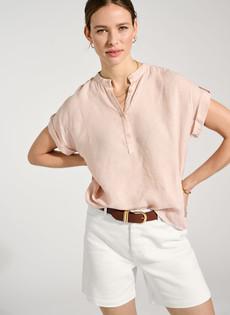 Alexia Linen Shirt via Baukjen