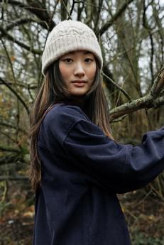 Tierra Organic Cotton Corduroy Overshirt in Night Sky Navy via Beaumont Organic