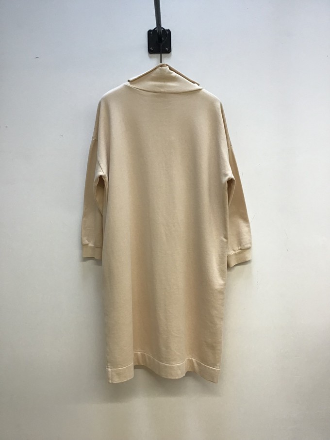 Orini Cotton Felpe Dress in Cream Sample from Beaumont Organic