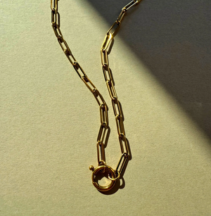 Brooke Chain Necklace in Gold from Beaumont Organic