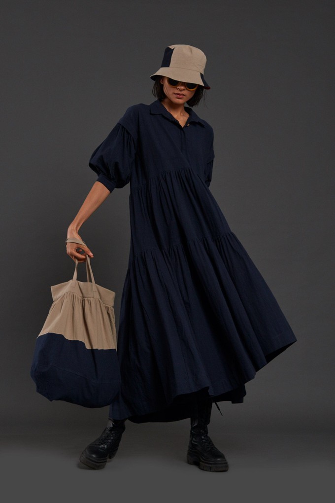 Parma Tote Blue from Bhoomi