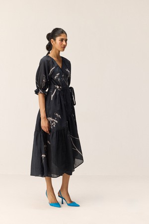 Astrid Wrap Dress from Bhoomi