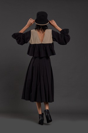 Brigitte Skirt Set Black from Bhoomi