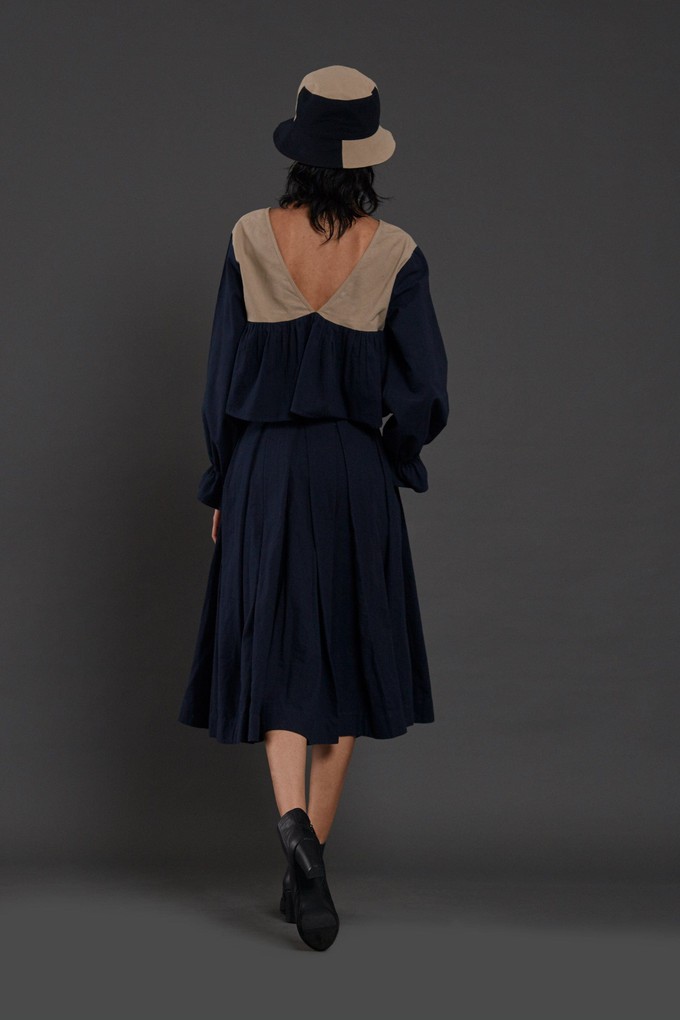 Brigitte Skirt Set Blue from Bhoomi