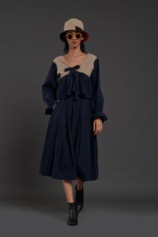 Brigitte Skirt Set Blue via Bhoomi