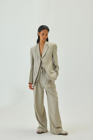 Tori Blazer Greige from Bhoomi