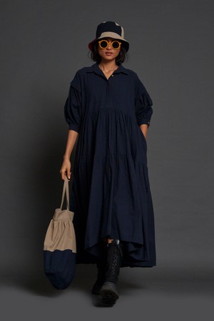 Parma Tote Blue from Bhoomi