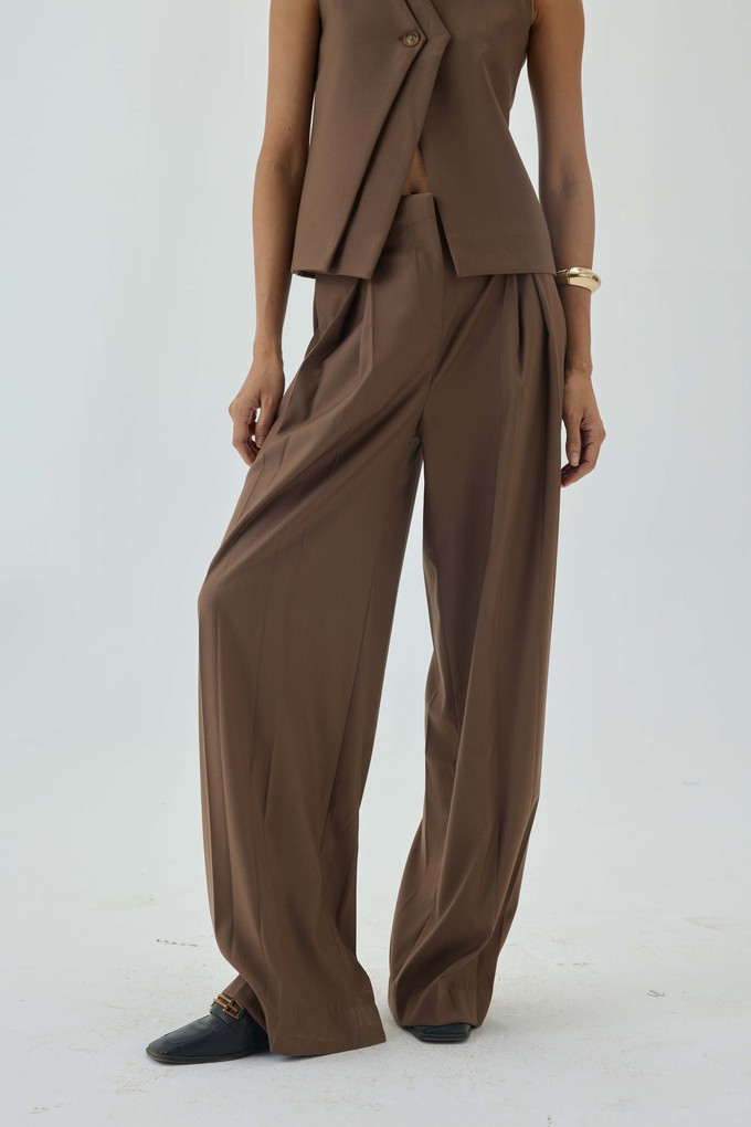 Clyde Pants Brown from Bhoomi