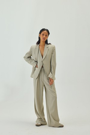 Tori Blazer Greige from Bhoomi