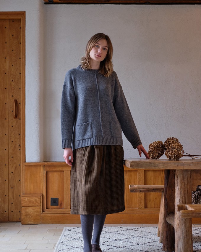 Aime Relaxed Wool Jumper from BIBICO
