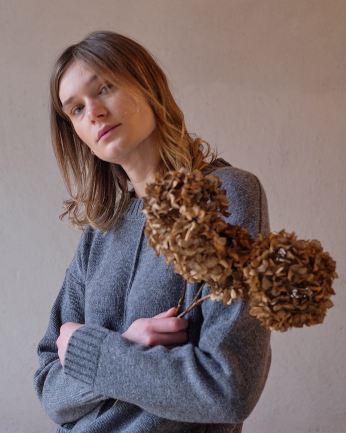 Aime Relaxed Wool Jumper from BIBICO