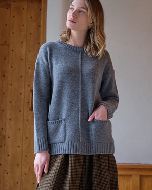 Aime Relaxed Wool Jumper from BIBICO